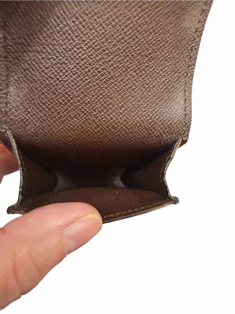 Louis Vuitton Accessory Case Brown Damier Ebene